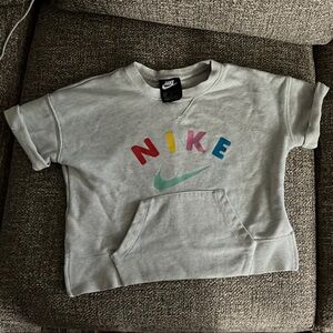 Nike Crop top with Colorful Logo